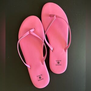 Shade & Shore Vibrant Pink Sandals